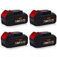 For Dewalt 20V Battery 7.0Ah Replacement | DCB200 DCB205 Li-ion Battery 4 Pack