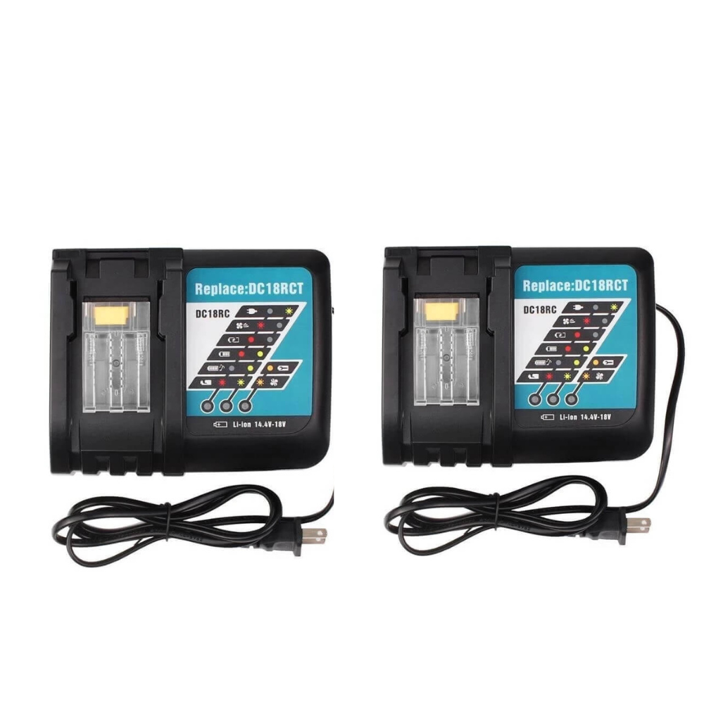 FOR MAKITA DC18RC MTC2003 14.4V-18V 3A Liion two Charger