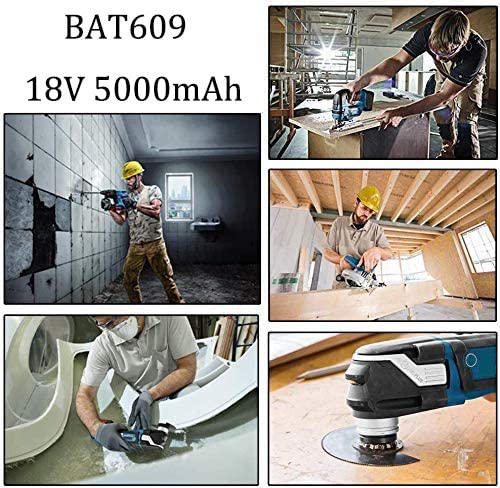 Upgrade For Bosch 18V Battery Replacement | BAT609 BAT609G BAT610 BAT610G 7.0Ah Li-ion Battery 2 Pack