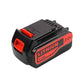 VANON FOR Black and Decker LB2X4020 Battery 20V 6000mAh Li-ion Black and red 2 pack