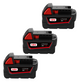 For Milwaukee M18 Battery Replacement 7.0Ah Li-Ion Battery 3 pack