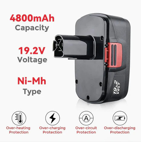 FOR CRAFTSMAN 19.2V 4.8AH BATTERY REPLACEMENT | 130279005 4.8AH BATTERY