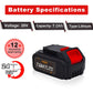 For DCB200 20V MAX XR Battery Replacement | DCB203 7.0ah Li-ion Battery
