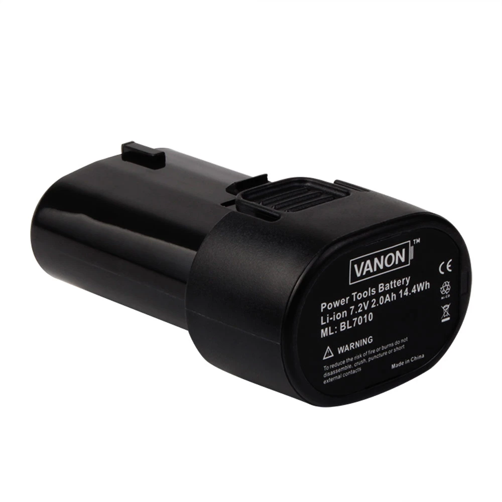 For 7.2V Makita Battery Replacement | BL7010 4.8Ah Li-ion Battery