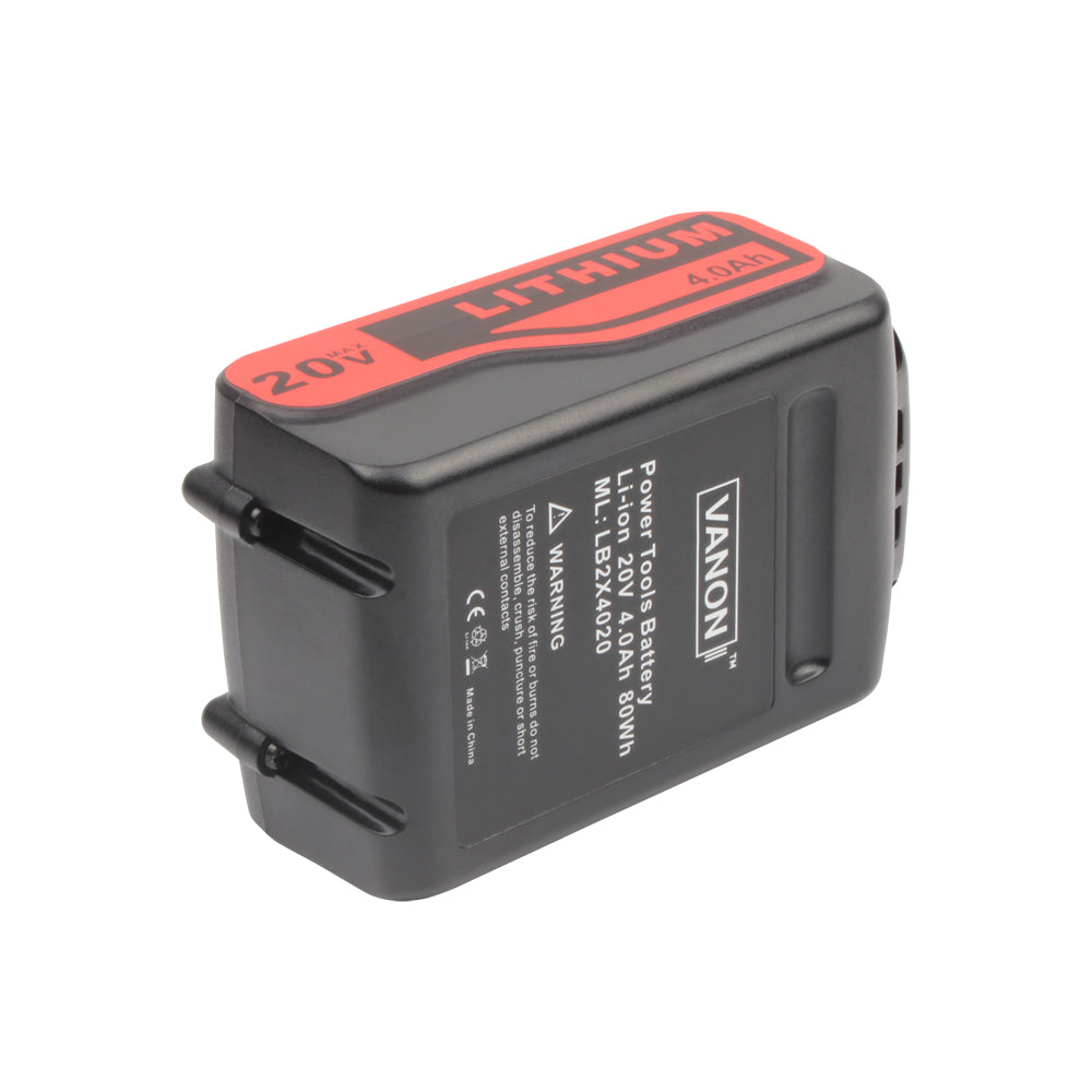 For Black and Decker 20V Lithium Battery Replacement | LB2X4020 5.0Ah Battery 3 Pack