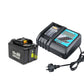 For Makita 18V 9.0Ah Lithium Battery Replacement With LED | BL1890B LXT400 With DC18RD Rapid Charger Replcement For BL1890