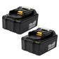 For Makita 18V BAttery Replacement | BL1830 BL1840 5.0Ah Li-ion Battery 2 Pack