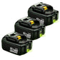 For 18V Makita 5.0Ah Battery Replacement With LED | BL1850B BL1860B Li-ion Battery 3 Pack