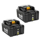 For Makita 18V Battery Replacement | BL1860B BL1850 BL1830 18V 6.0Ah Li-ion Battery 2 Pack
