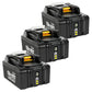 6.0Ah For Makita 18V LXT Battery Replacement | BL1860B BL1850B Li-ion Battery With LED 3 Pack