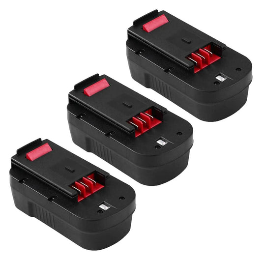 For Black & Decker 18V Battery Replacement | HPB18 4.8Ah Ni-Mh Battery 3 Pack