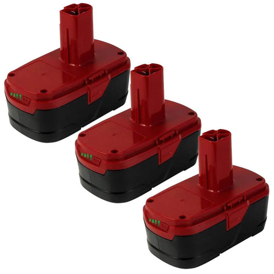 For Craftsman 19.2 Volt Battery Replacement | 5.0Ah Lithium-ion C3 Diehard Battery 3 Pack