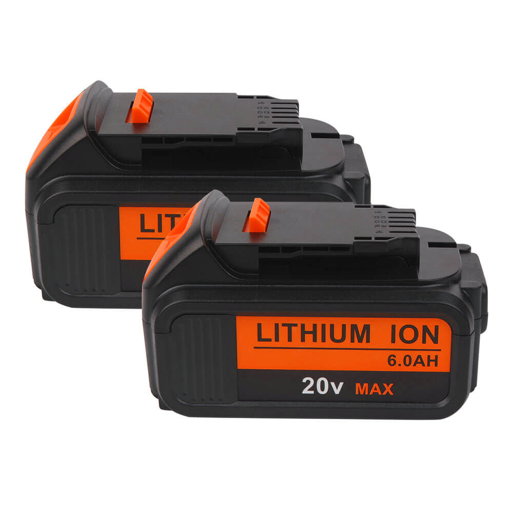 For Dewalt 20V 6.0Ah Battery Replacement | Max XR Li-ion 2-Pack
