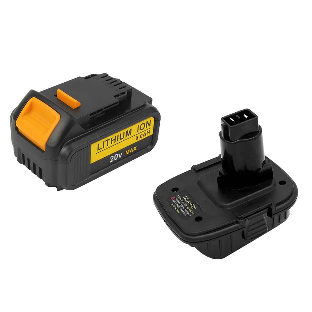 For DeWalt DCA1820 18V to 20V Battery Adapter | Battery Converter 2 Pack