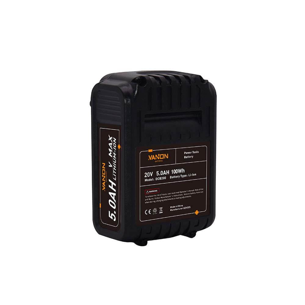 For Dewalt 20V Battery Replacement | DCB205 5.0Ah Li-Ion Battery 6 Pack