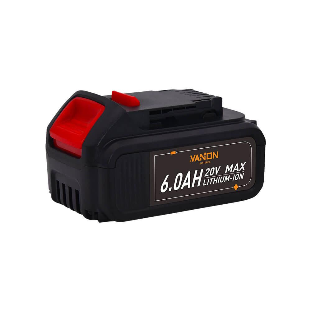 For Dewalt 20V 6.0Ah Battery Replacement | DCB200 DCB205 Max XR Li-ion 2-Pack