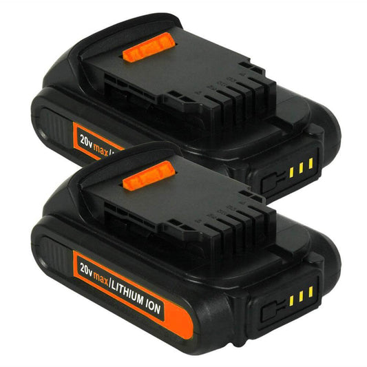 2 Pack For Dewalt DCB200 20V Battery Replacement | DCB207 3.0Ah Li-ion Battery