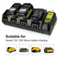 Fast Charger For DCB104 12-20V MAX DCB102 DCB204 | 4 Ports Li-ion Charger