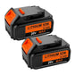 For Dewalt 20V 6.5Ah Battery Replacement | MAX XR DCB205 DCB203 Li-ion Battery 2 Pack