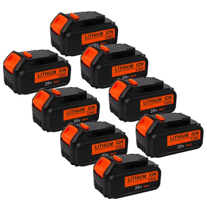 For Dewalt 20V MAX XR Battery Replacement | DCB200 4.0Ah Li-ion Battery 8 Pack