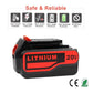 For Black and Decker 20V Lithium Battery 6.0Ah | LB2X4020 Battery 4 Pack