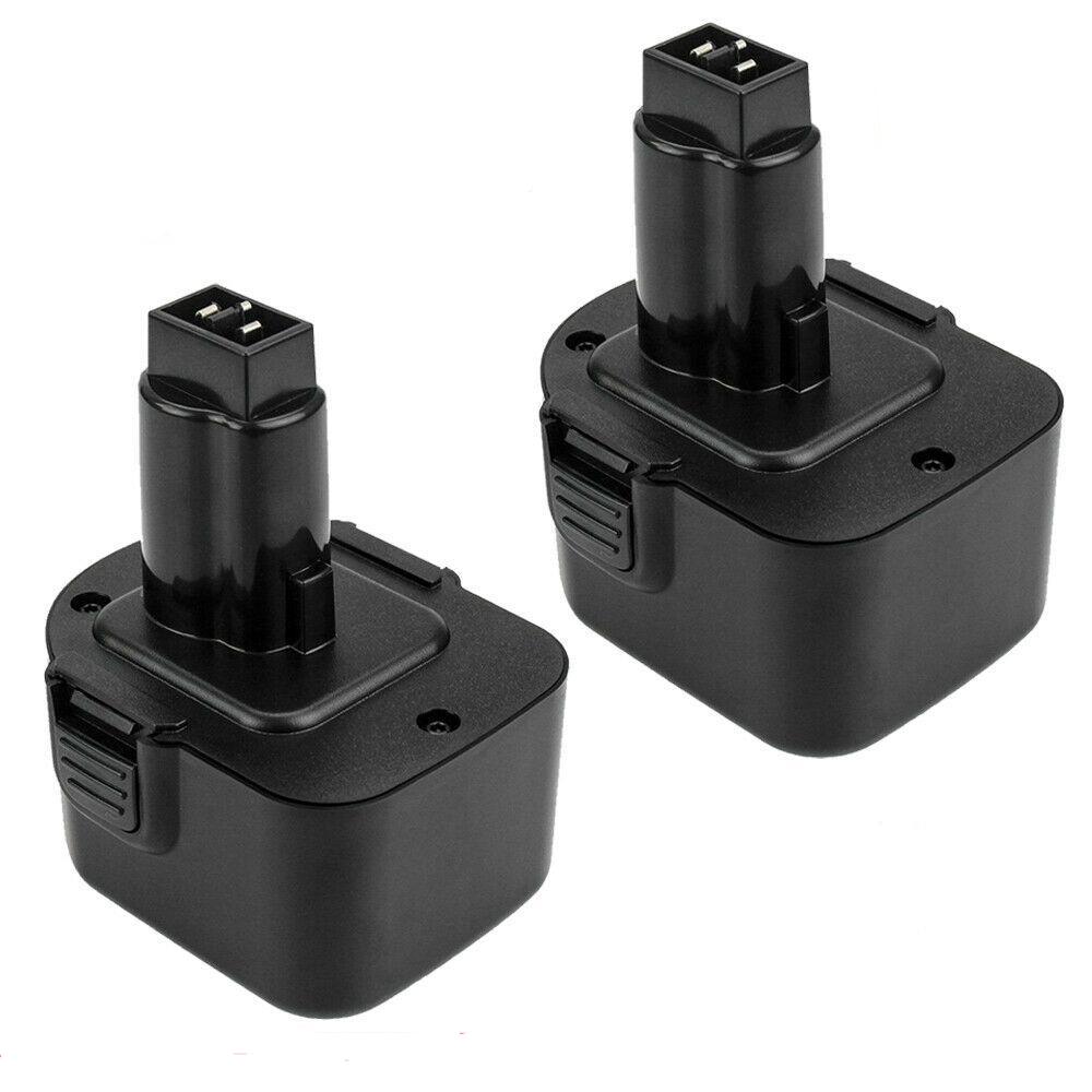 FOR DeWalt XRP DC9071 Battery 12V 4600mAh Ni-mh Battery Replacement 2 Pack