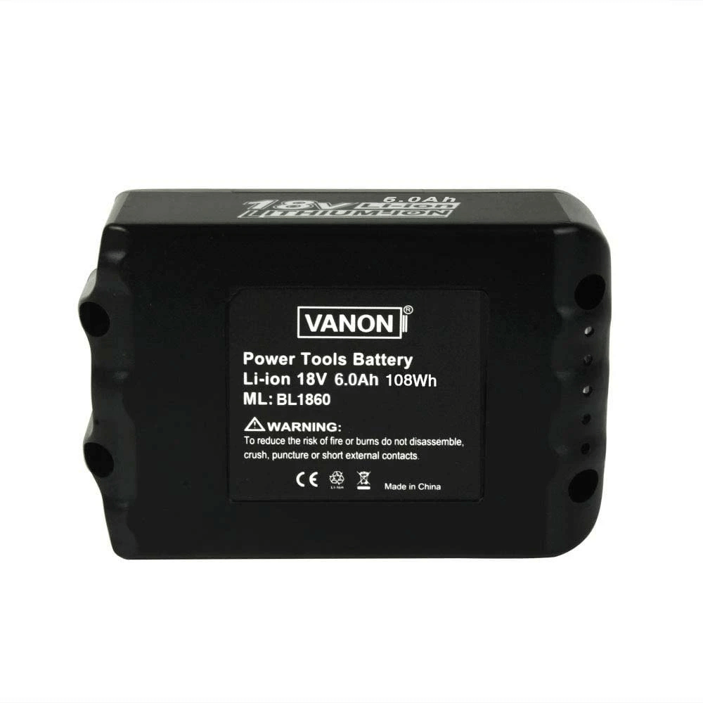 For Makita 18V Battery Replacement | BL1860 6.0Ah Li-ion Battery