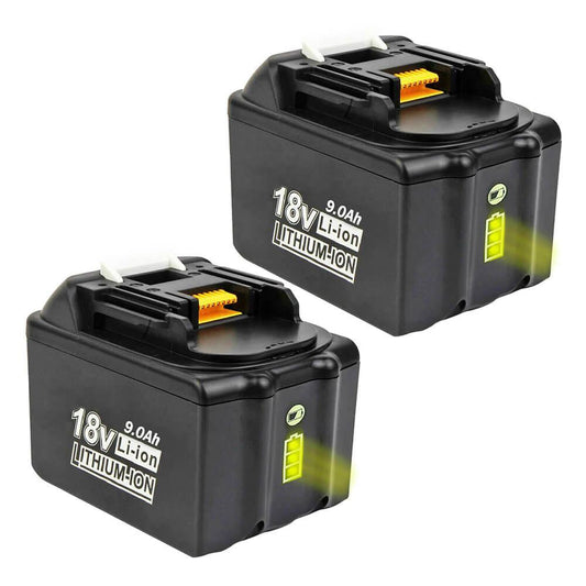 2 Pack For Makita 18V 9.0Ah Battery Replacement | BL1890B BL1860B BL1850B LXT Li-ion Battery With LED indicator