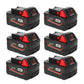 For Milwaukee M18 Battery 6.0Ah Replacement | 18V  XC 48-11-1850 Li-ion Battery 6 Pack