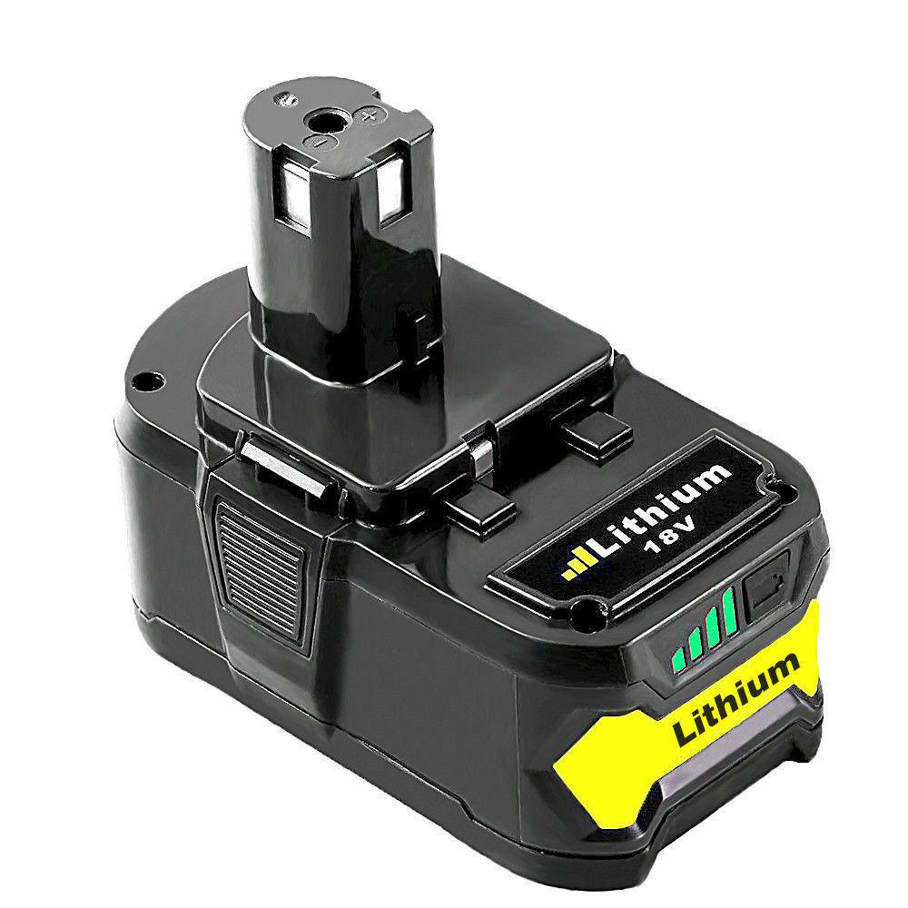 For Ryobi 18V 5.0Ah P108 One Plus Lithium Battery Replacement