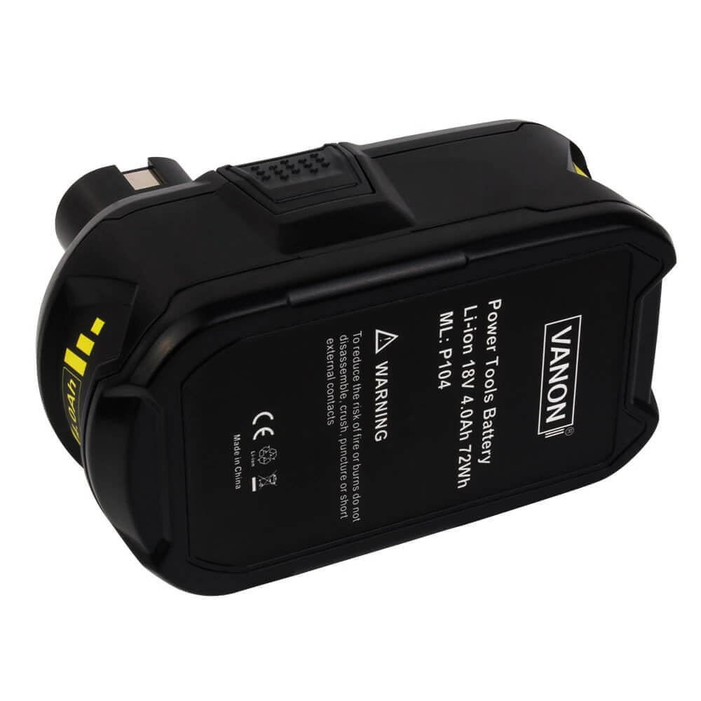 For Ryobi 18V P108 4.0Ah ONE PLUS Battery Replacement | Li-ion Battery 2 Pack