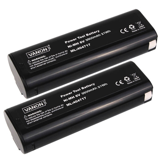 For Paslode 6V Battery Replacement | 404717 4.0Ah Ni-Mh Battery 2 Pack