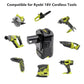 For Ryobi 18V P108 6.0Ah ONE PLUS Battery Replacement | Li-ion High Capacity Battery 4 Pack