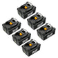 Vanonbatteries-Makita 18V 6.0Ah Battery Replacement 6 Pack