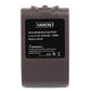 Upgraded 21.6V 5.0Ah For Dyson V6 Battery Replacement | Animal Motorhead SV03 SV04 SV09 DC59 DC65 Li-ion Battery