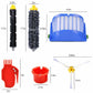 8 Pcs Replacement Kit Vacuum Parts for iRobot Roomba 600 Series 610 680 660 650